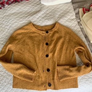 Excellent condition Toast Lambswool and cotton Cardigan